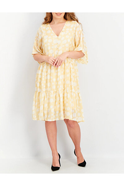 Evendi Rochie medie, Galben
