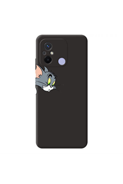 Other Xiaomi Redmi 12C Tom 1 Black Colored Silicone TPU Θήκη