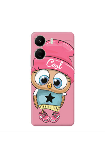 Other Xiaomi Redmi 13C Cool Star Pink Colored Silicone TPU Θήκη