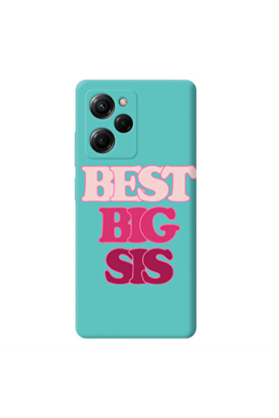 Other Xiaomi Poco X5 Pro Be Creative Turquoise Colored Silicone TPU Θήκη