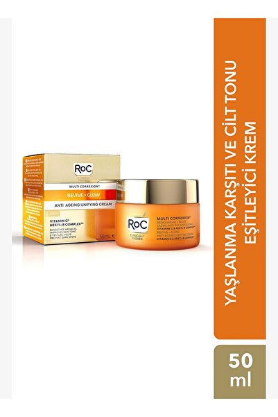 Roc Multi Correxion Revive + Glow Anti-Aging and Skin Tone Equalizing Cream 5...