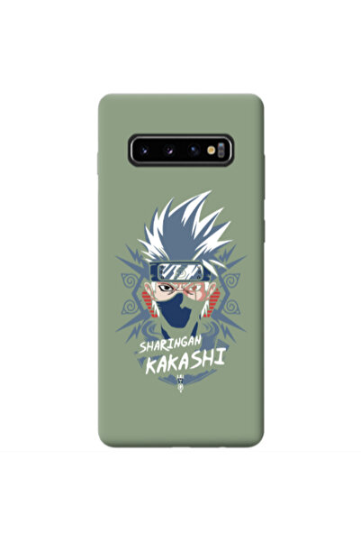 Other Samsung S10 Anime Mangoo Light Green Colored Silicone TPU Θήκη