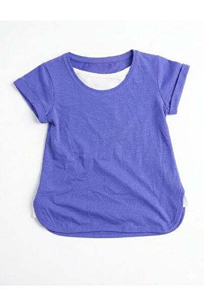 Evendi T-Shirt - Μπλε - Χαλαρή εφαρμογή