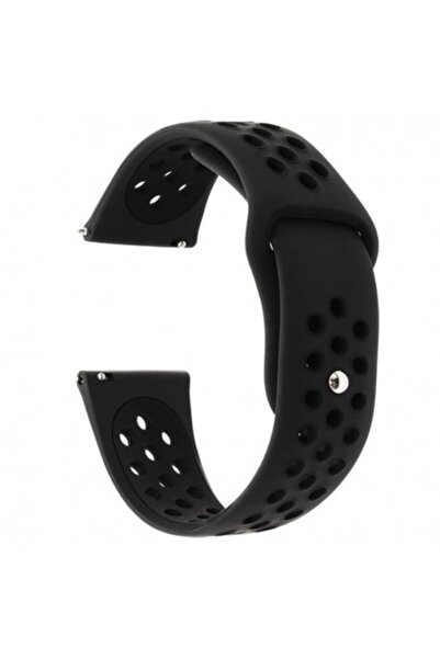 VD VERY DREAM Curea de silicon compatibilă cu Huawei Watch GT 6 46 mm, cu sistem de eliberare rapidă, 22 mm, Negru Carbon