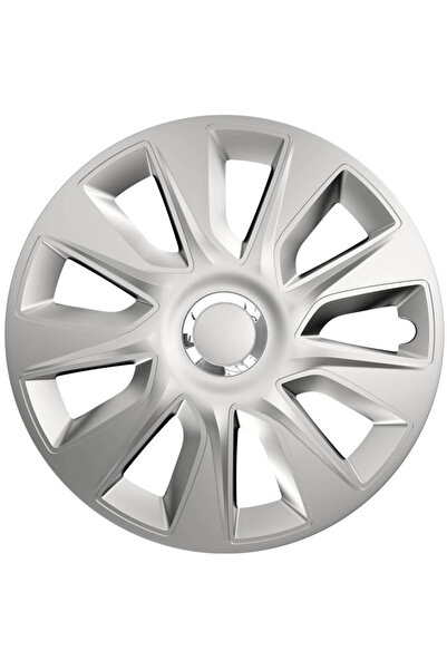 OEM Τάσια Αυτοκινήτου Stratos Ασημί Με Δαχτυλίδια Χρωμίου 118005 Rc Cbx 13''