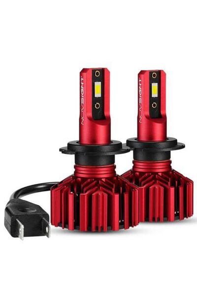 NOVSIGHT Λάμπες LED H7 6000k A500-N11 60w 10000Lumens 2τμχ