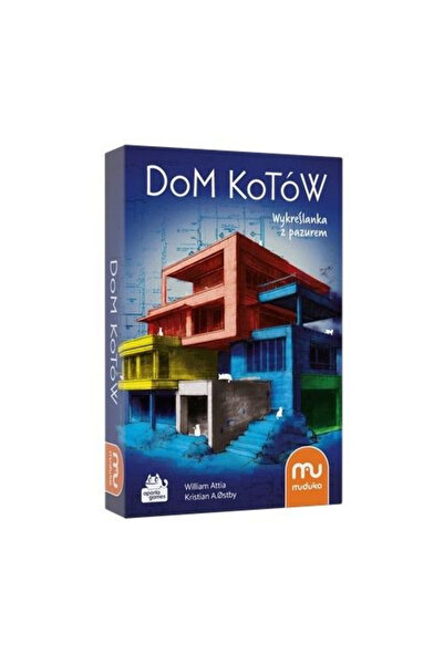 MUDUKO Joc de societate Dom Kotow, joc strategic cu zaruri, pentru 10+ ani, M...