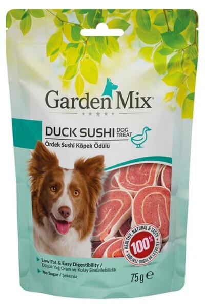 Garden Mix Ördekli Sushi Köpek Ödülü 75 Gram x 4 Adet Drstr