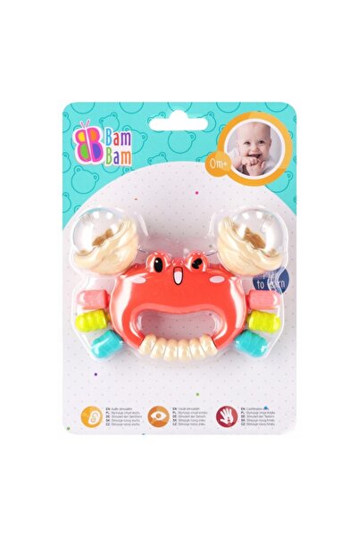 MC Micostore Jucarie zornaitoare crab BamBam 569044, 13x10x5cm, +0luni
