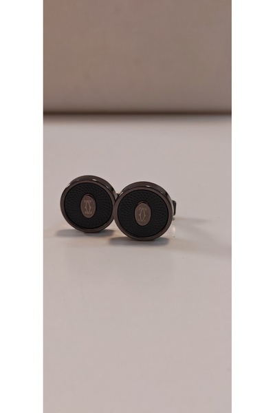 Mnarat Alfanar Luxury Men's Round Design Black Color Kpek
