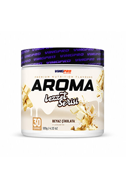 AROMA "LEZZET SERİSİ" ( Beyaz çikolata ) Toz Tatlandırıcı 120g 30 Servis