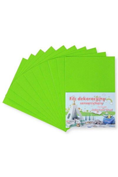 OEM Penword Fetru autoadeziv verde 20x30 cm A4 10 bucăți.