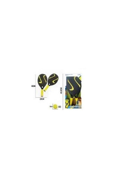 OEM Set de rachete de joc cu minge din spumă ADAR, 49x25x6 cm, 3+