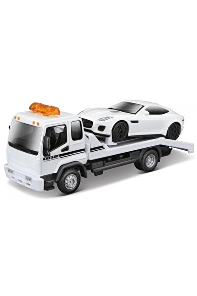 BBURAGO Model de platformă cu Jaguar F-Type R Dynamic V6 la scară 1:43