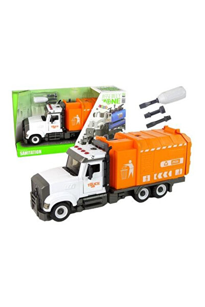 OEM Camion de gunoi interactiv Leantoys cu sunet și roți pentru copii 3+