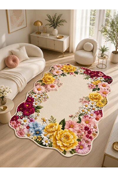 Rugs Modern Halı SDT Geleneksel Desenli Modern Dokuma Taban Dekoratif Halı sd...