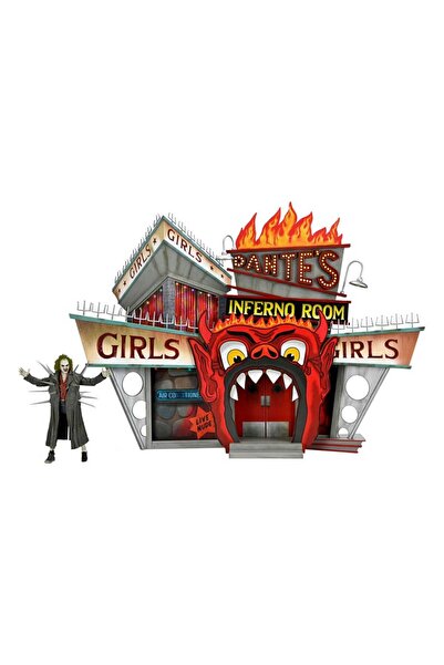 OEM Dioramă Inferno Room cu Figurina Beetlejuice NECA 1988 Set Deluxe