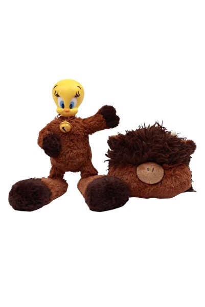 OEM Figurina de plus Mu-Mu Tweety, Soap studio, maro/galben, parti mobile