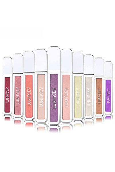 La meila LUWHICEY Lip Gloss με Μεταλλικές Αποχρώσεις σε Διαφανή Συσκευασία 2,...