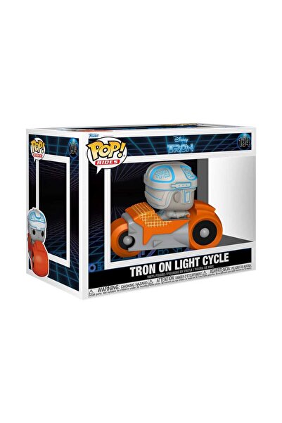 OEM Figurina POP! Rides Deluxe Tron cu motocicleta 9 cm, multicolor