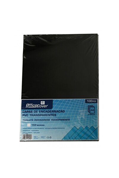 MC Micostore Coperta indosariere A4 Office Cover, PVC fumuriu, transparent, 0...