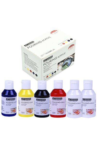MC Micostore Magi-Wap acrylic colors, 6 colors x 100ml, PMA06100R-1