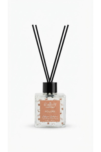 Valeri Lorient Poudre Luxury Reed Diffuser - Çubuklu Oda Kokusu 100 ml - Kalı...