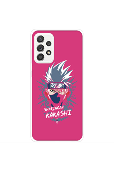 Other Samsung A53 Anime Mangoo Fuchsia Colored Silicone TPU Θήκη
