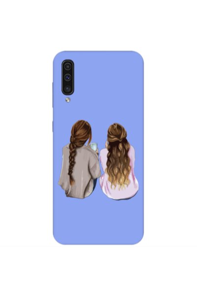 Other Samsung A50 Friends Light Purple Colored Silicone TPU Θήκη