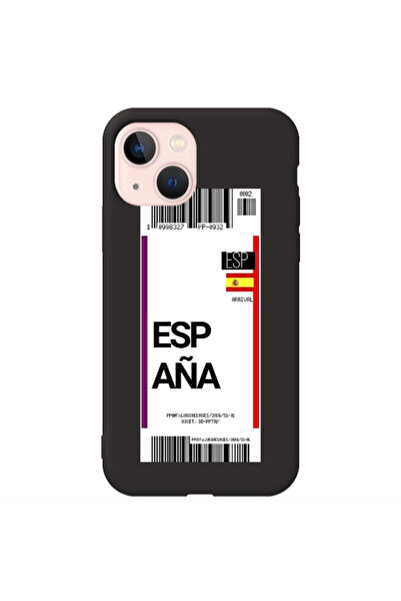 Other Apple iPhone 13 Espana Arrival Black Colored Silicone TPU Θήκη