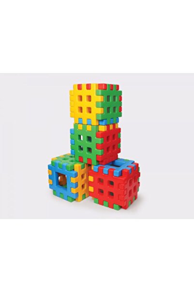 Marioinex Set 24 blocuri constructie Maxi Waffle, Marioinex, Multicolor