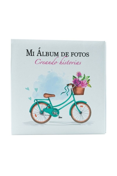 MC Micostore Album foto 46200-3, model bicicleta, cartonat, 10x15cm, 200 poze