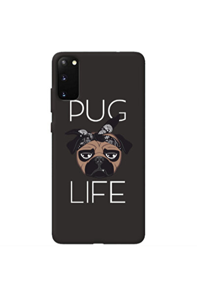 Other Samsung S20 Pug Life Black Colored Silicone TPU Θήκη