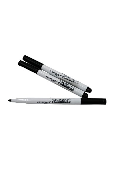 MC Micostore Μαρκαδόρος λευκού πίνακα KR973018, λεπτός, σχολικός, μαύρος