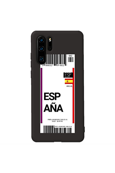 Other Huawei P30 Pro Espana Arrival Black Colored Silicone TPU Θήκη
