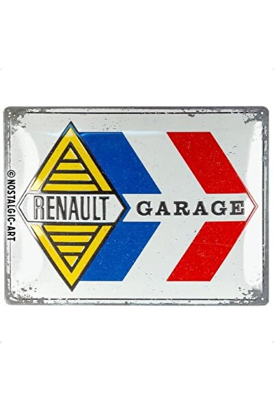 Nostalgic Art Foaie de hârtie Nostalgic-Art Retro, 30 x 40 cm, Renault – Gara...