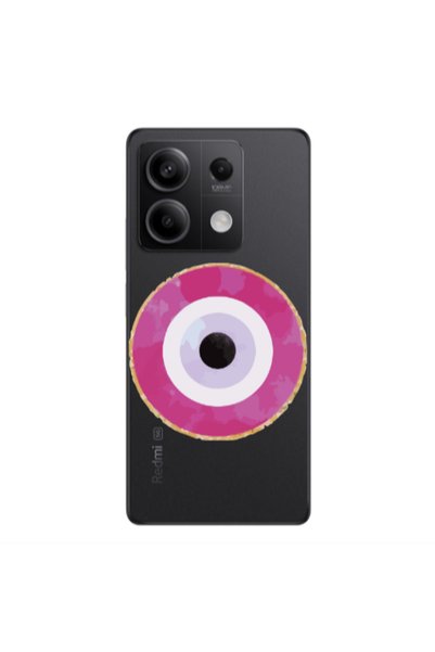 Other Xiaomi Redmi Note 13 5G Evil eye bead 2 Transparent Silicone TPU Θήκη