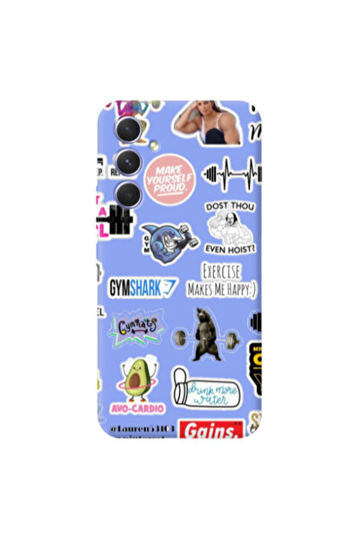 Other Samsung A54 Mixed up 2 Light Purple Colored Silicone TPU Θήκη