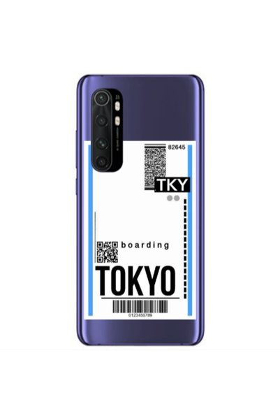 Other Xiaomi Mi Note 10 Lite Tokyo Boarding Transparent Silicone TPU Θήκη