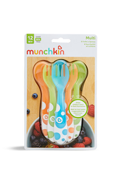 Munchkin | Multi Forks &amp; Spoons 12+ | Σετ Πιρούνια &amp; Κουτάλια από 12 ...