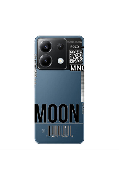 Other Xiaomi Poco X6 5G A ticket to the moon Transparent Silicone TPU Θήκη