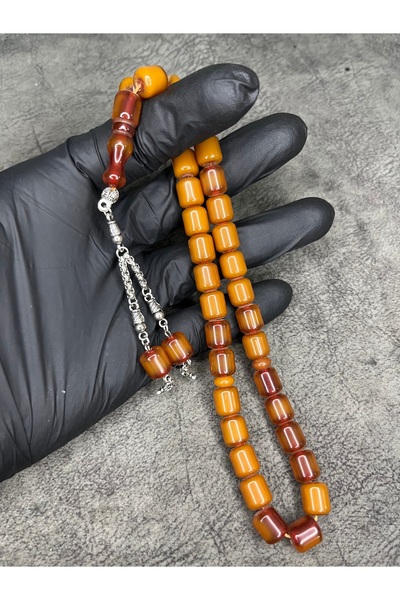 Mos Tespih High-End Capsule Squeeze Amber Rosary