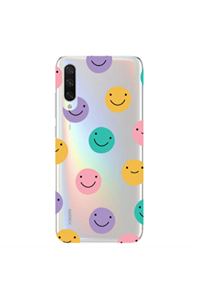 Other Xiaomi Mi 9 Lite Colorful smiles Transparent Silicone TPU Θήκη