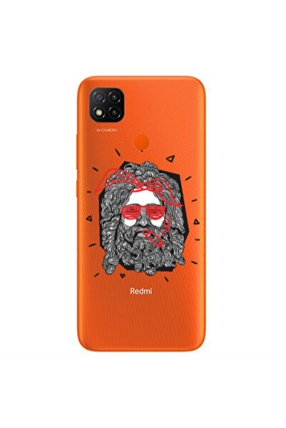 Other Xiaomi Redmi 9c Cool glasses Transparent Silicone TPU Θήκη