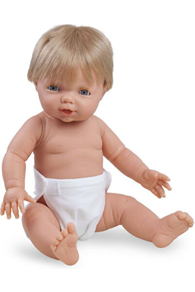 Nines D'Onil Nines d' Onil Κούκλα Μωρό Babylin Λευκό Αγόρι με Μαλλιά και Πάνα...