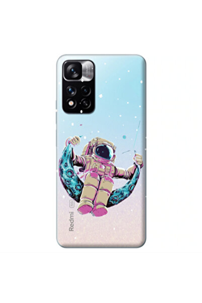 Other Xiaomi Redmi Note 11 Pro 5G Astronaut swinging on the moon Transparent ...