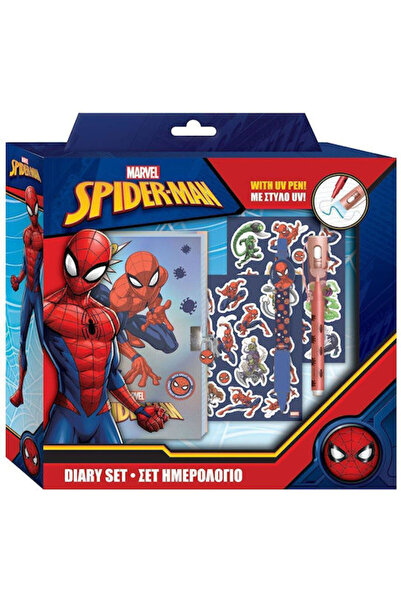 SPIDERMAN Αυτοκόλλητα Μαγικού Στυλό για Κλειδαριά Ημερολογίου
