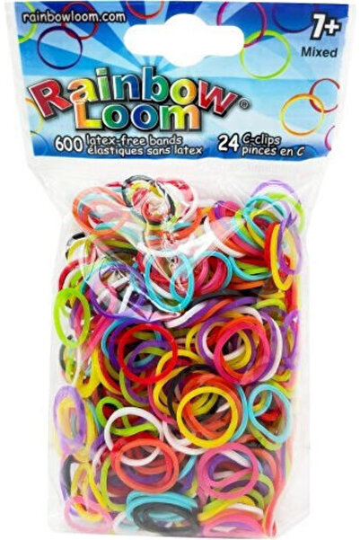 Rainbow Loom Λαστιχάκια μαλλιών