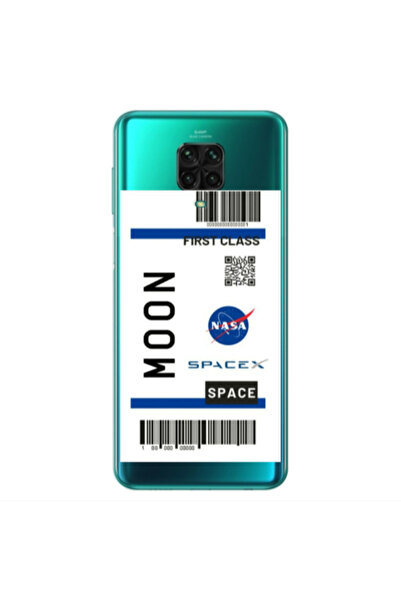 Other Xiaomi Redmi Note 9S Moon spacex Transparent Silicone TPU Θήκη
