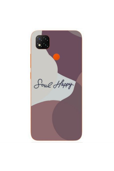 Other Xiaomi Redmi 9c Soul Happy Transparent Silicone TPU Θήκη